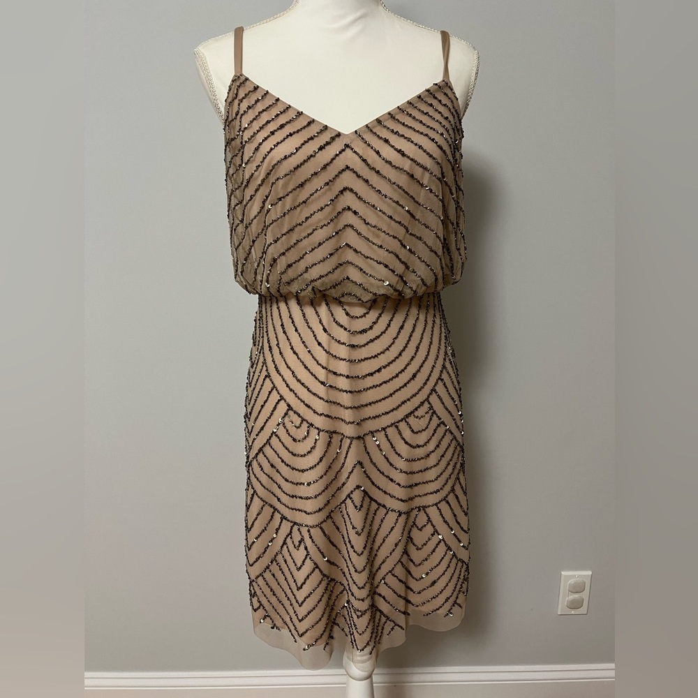 Adrianna Papell Sequin Dress